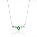 Collana Fiori verde