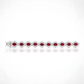 Bracciale Tennis Rubino