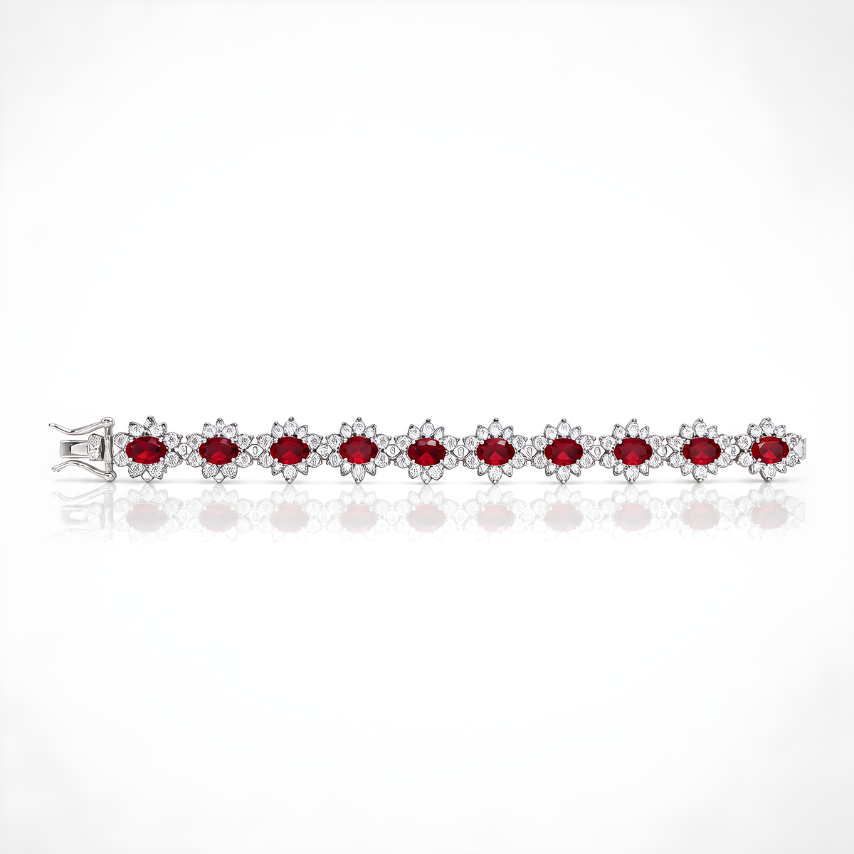 Bracciale Tennis Rubino