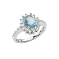 Oval solitaire